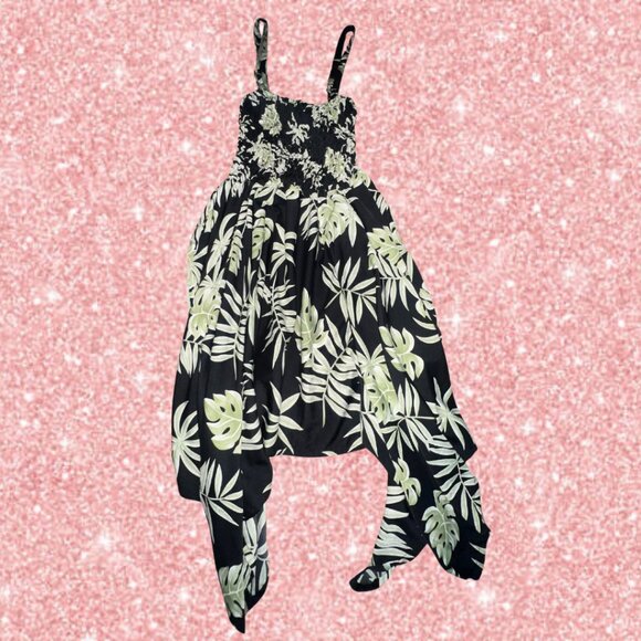 Leaf Flowy Dress - Picture 1 of 4